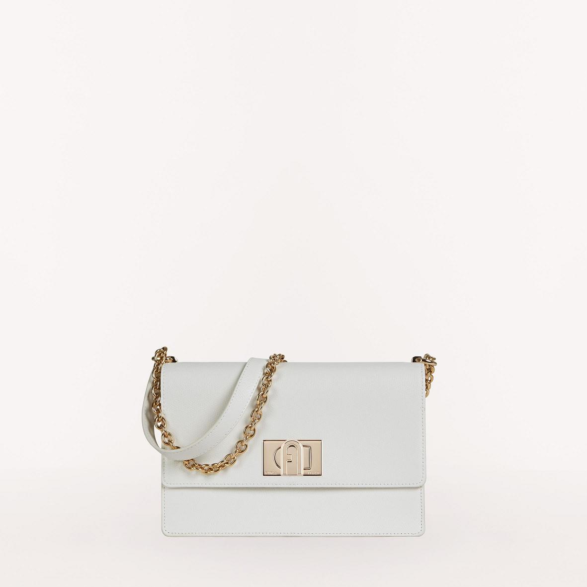 Furla 1927 Vesker Oslo - Crossbody Dame Hvite UCT609318